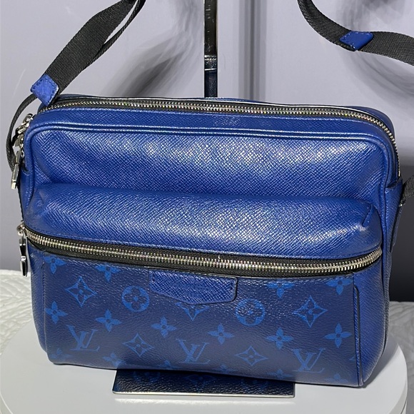 Louis Vuitton Bags 29 Louis Vuitton Outdoor Messenger Blue Leather